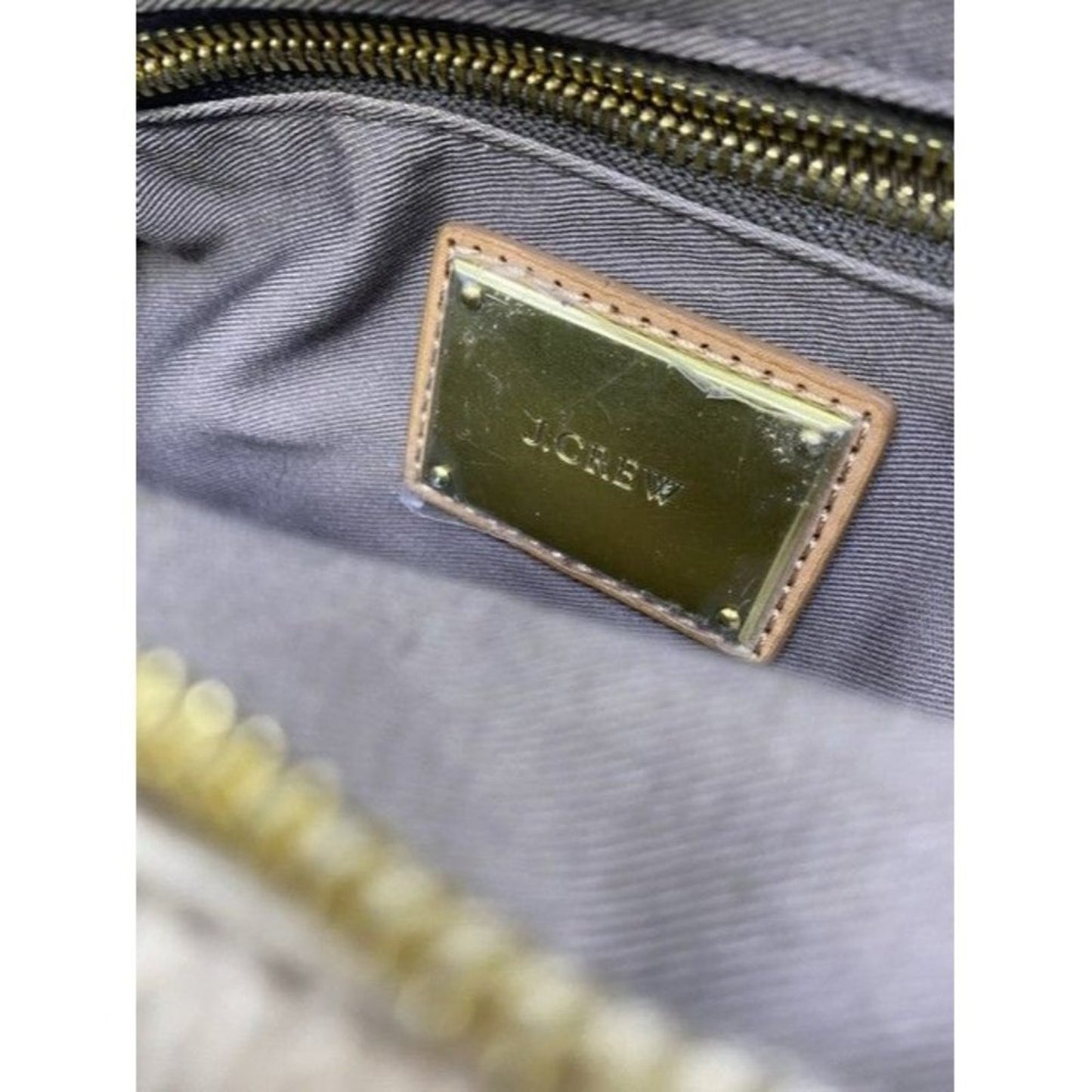 Dual Purpose White Leather Cross Body Bag