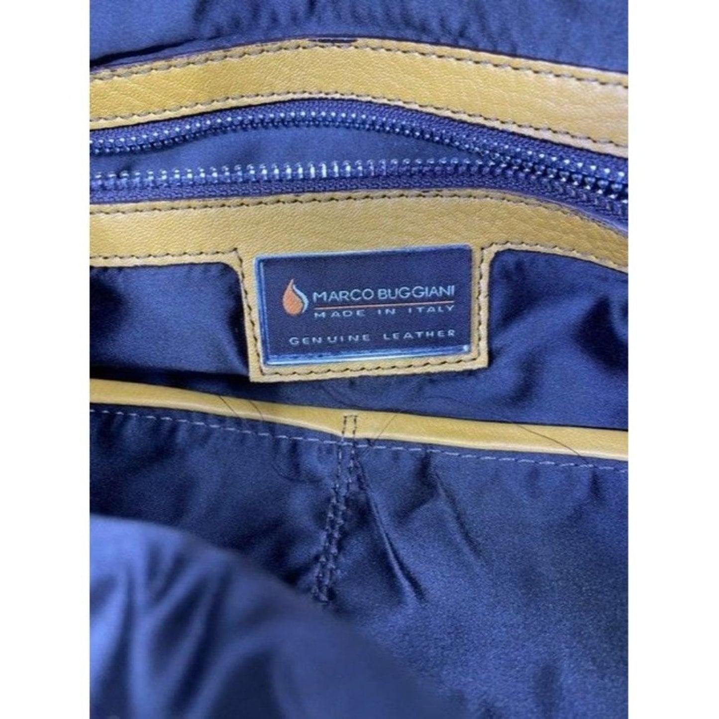 Marco Buggiani Browntan Leather Weekendtravel Bag