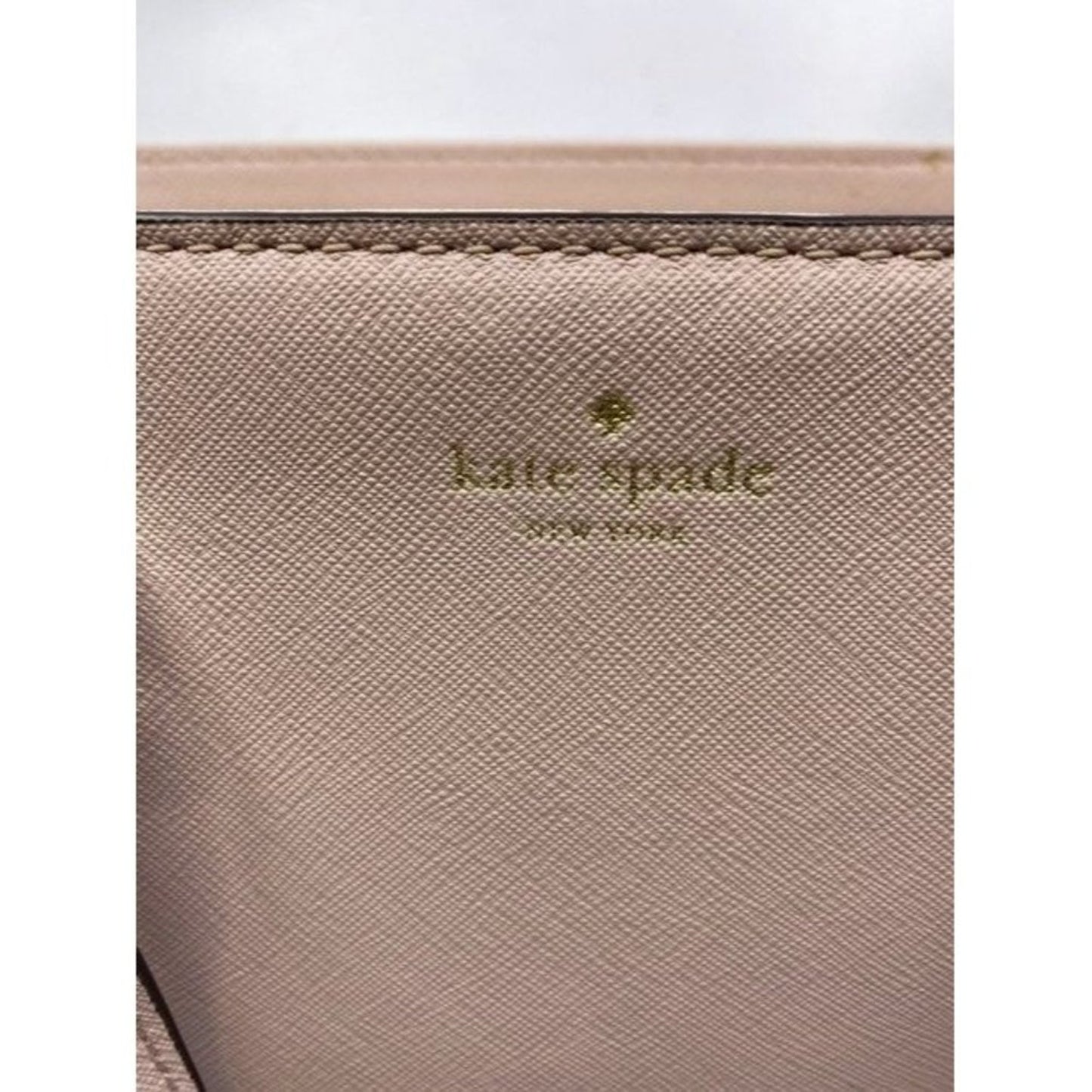 Kate Spade Unique Studded Bow Pink Leather Cross Body Bag