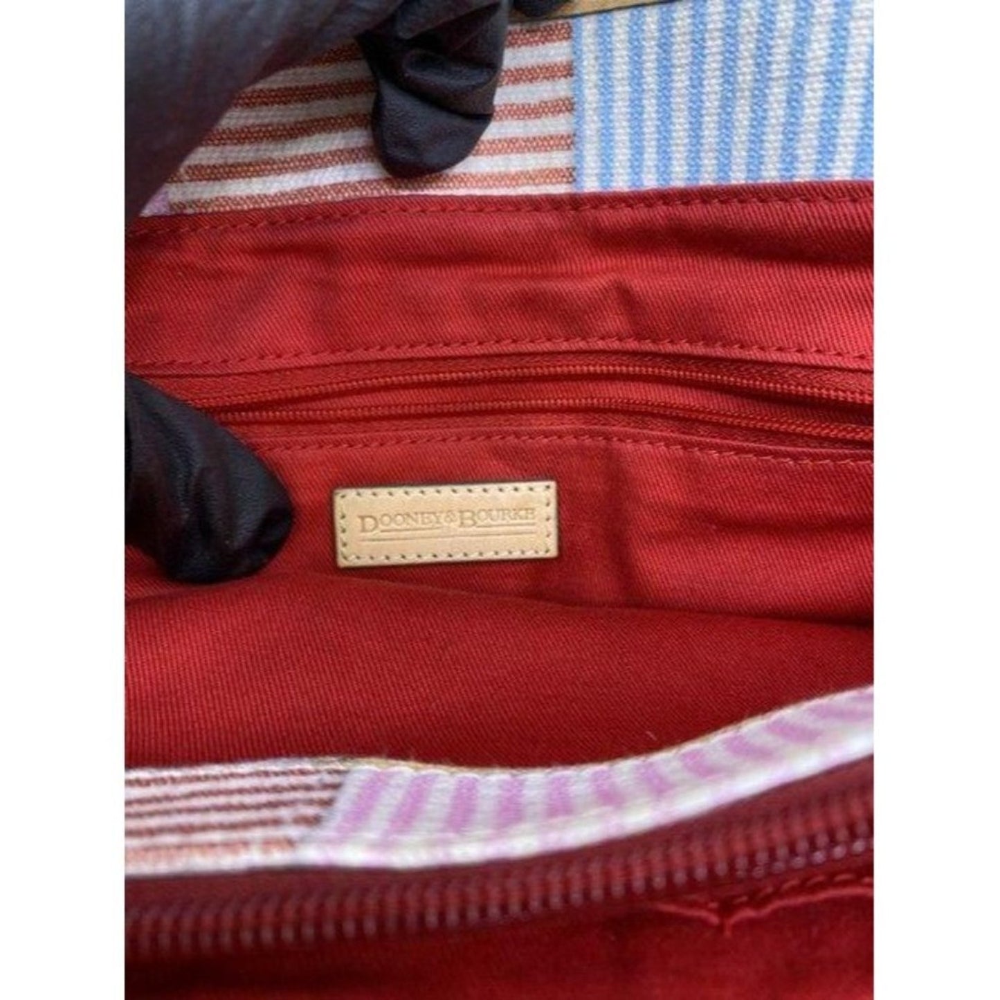 dooney and bourke handbag w strap multicolor canva
