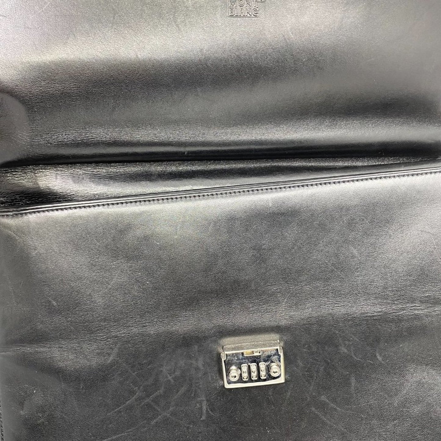 MONT BLANC Leather Briefcase