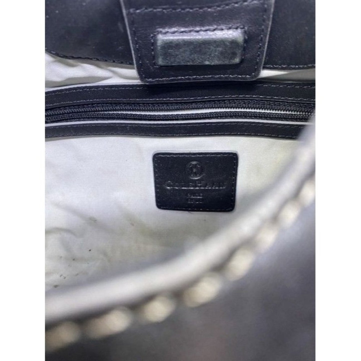 Cole Haan Medium Black Leather Shoulder Bag
