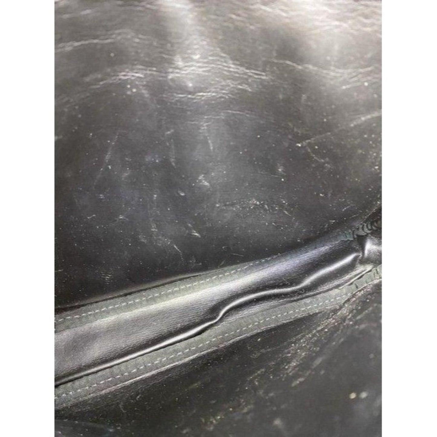 gucci vintage black fabric clutch