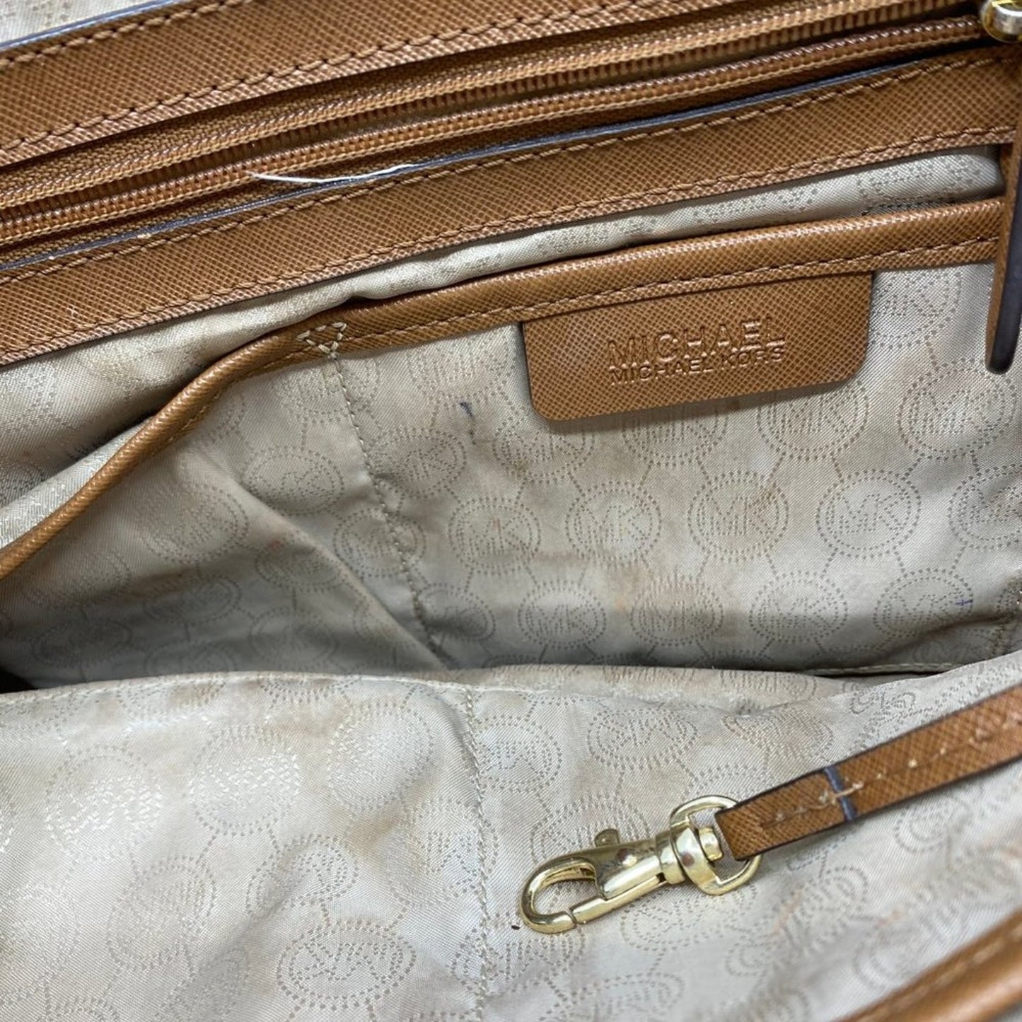 Michael Kors Medium Brown Leather Handbag