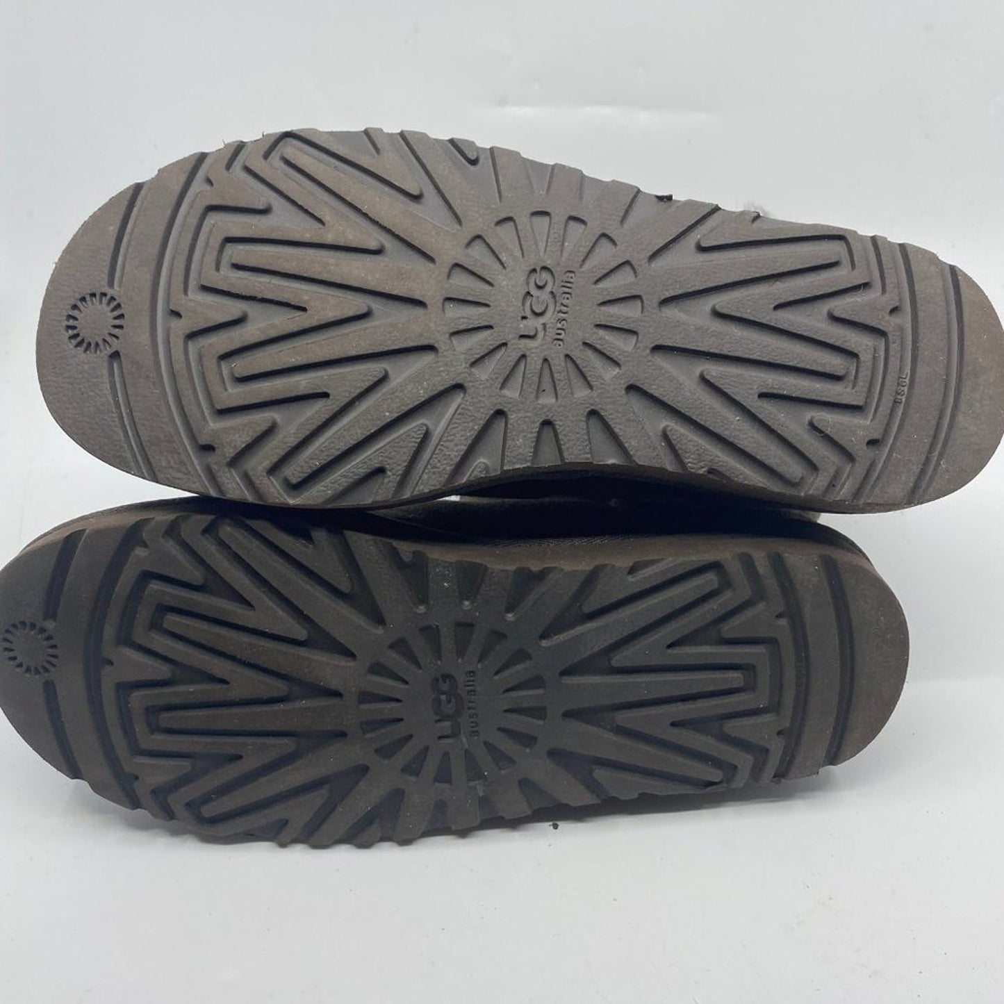 Mid UGG Dark Brown Boots Size: US 6