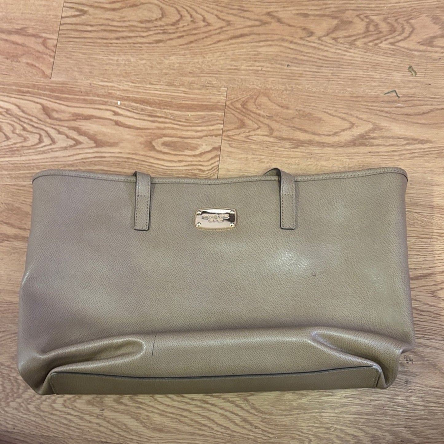 Michael Kors Taupe Leather Tote