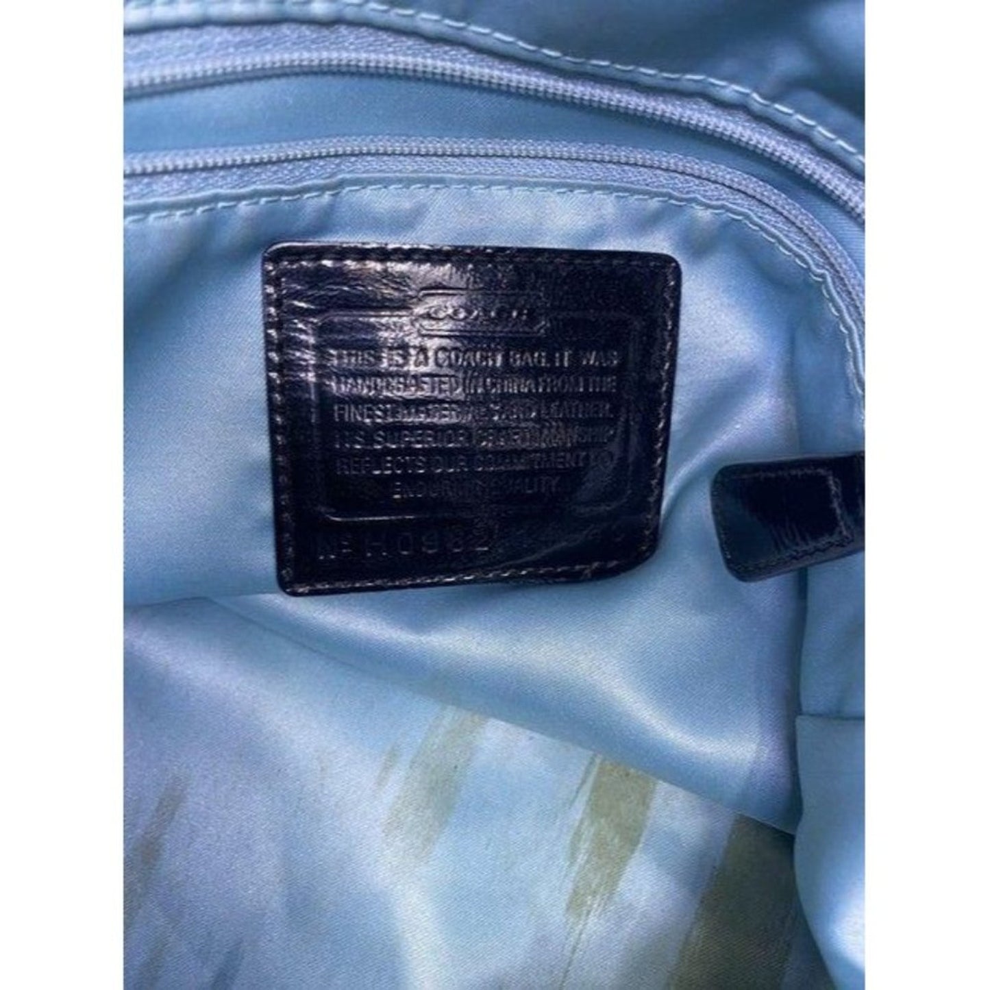 coach w w detachable specialty tie accent black sh