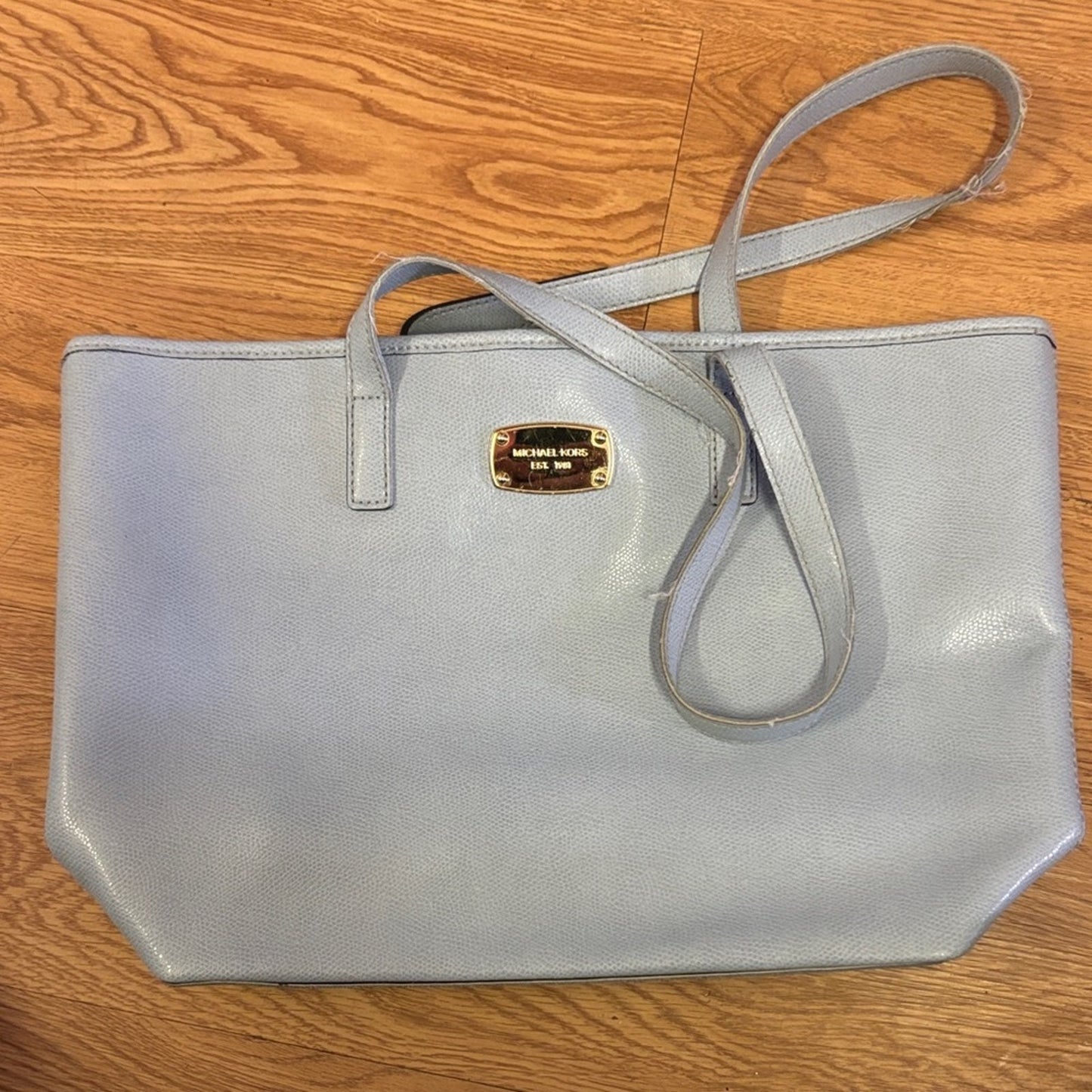 Michael Kors Sky Blue Tote Bag