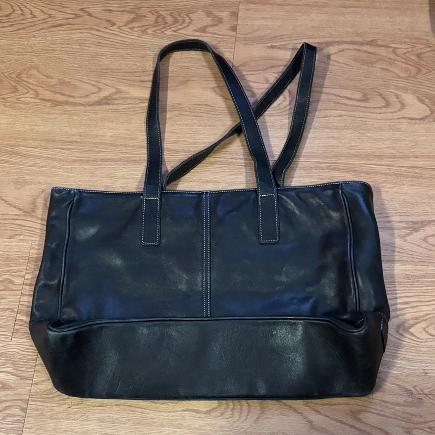 Coach Black Leather Shoulder Bag