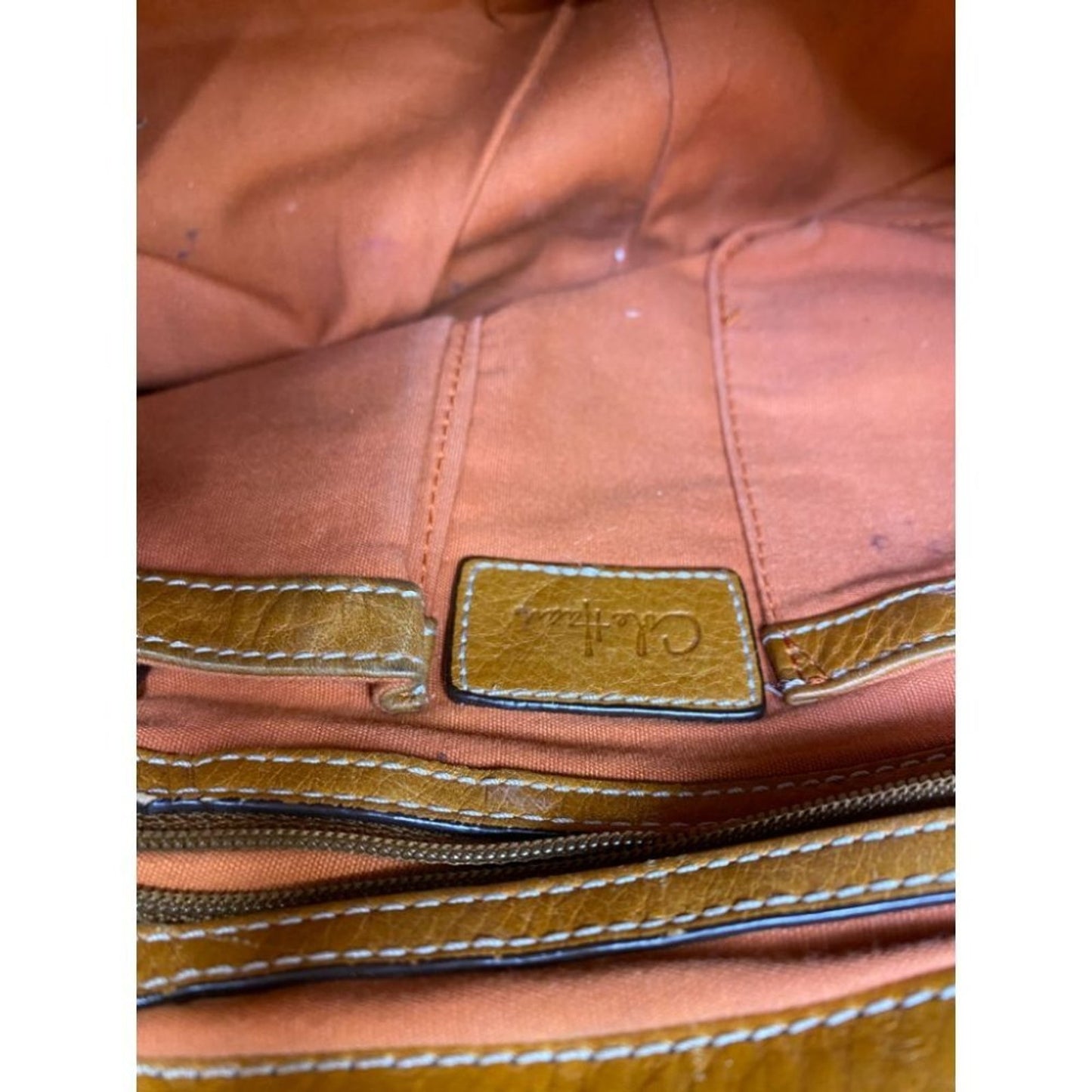 Cole Haan Cream Brown Mini Bag