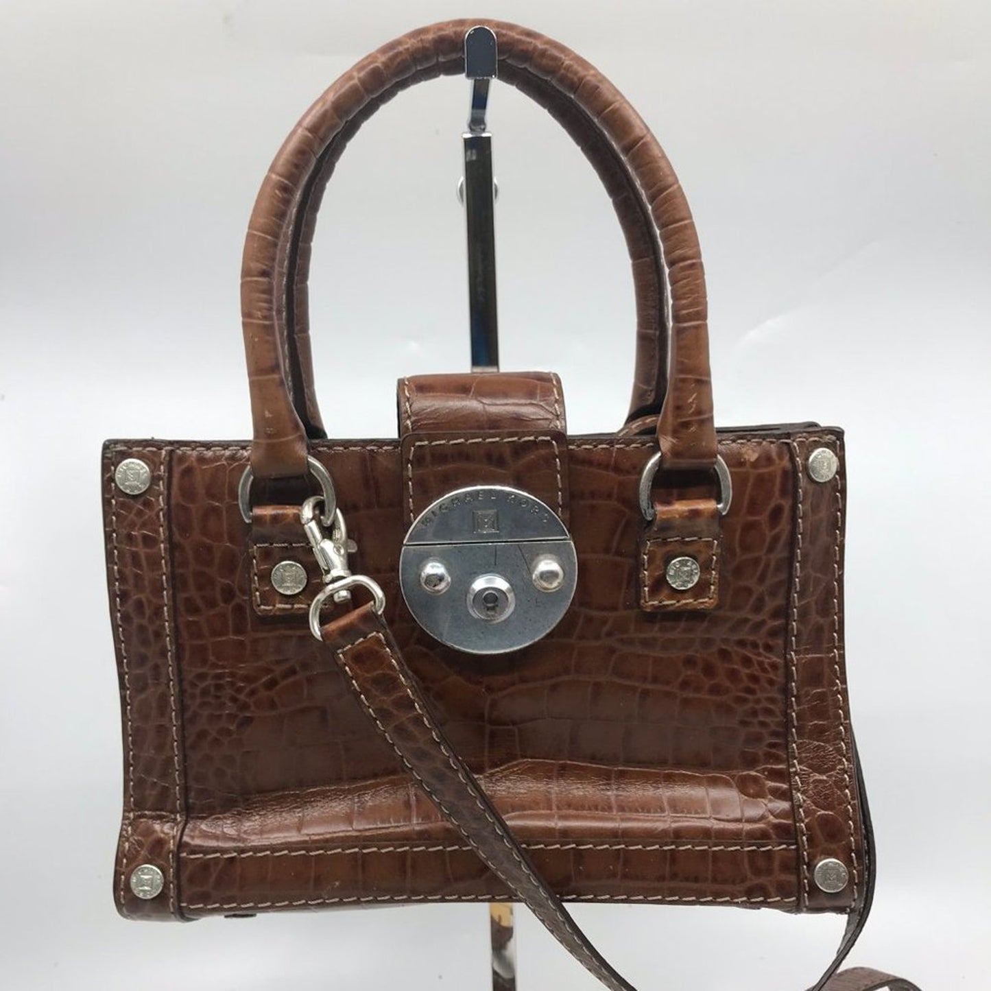 Michael Kors Brown Medium Leather CrossBody Bag
