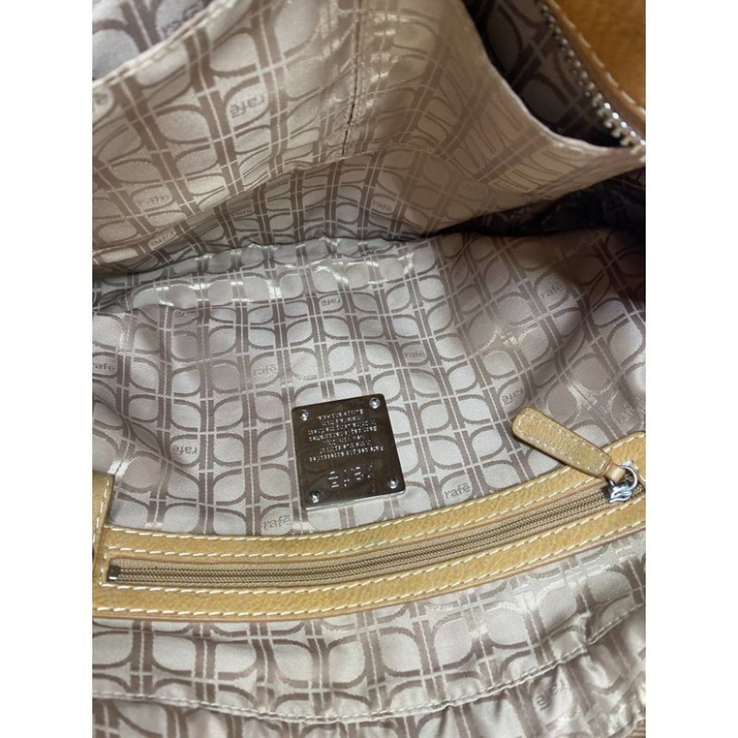 Rafe Tan Large Leather Shoulder/Crossbody Bag