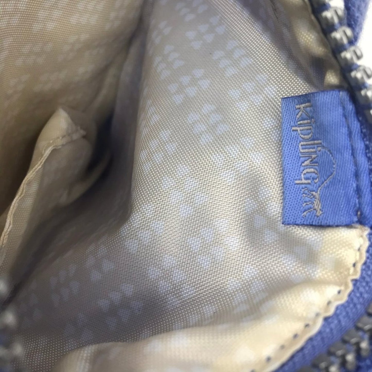 Kipling Small Blue Nylon Crossbody Bag