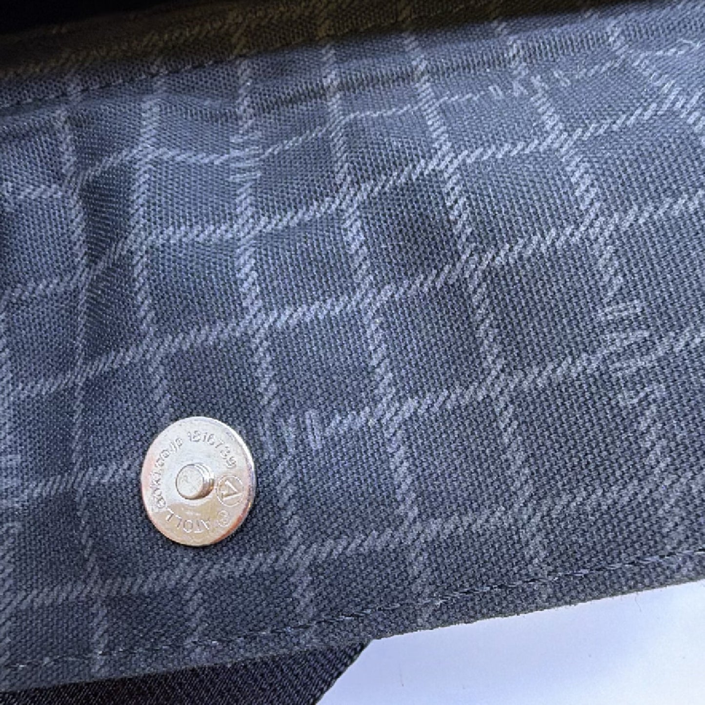 DAKS Black Nylon Leather Shoulder Bag