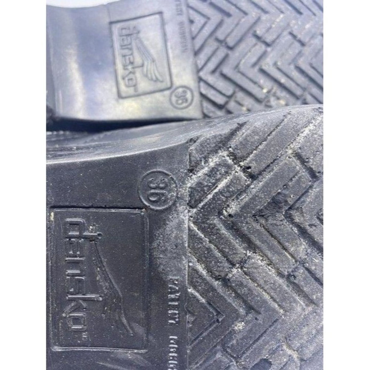 Dansko Black Mulesslides Size Eu