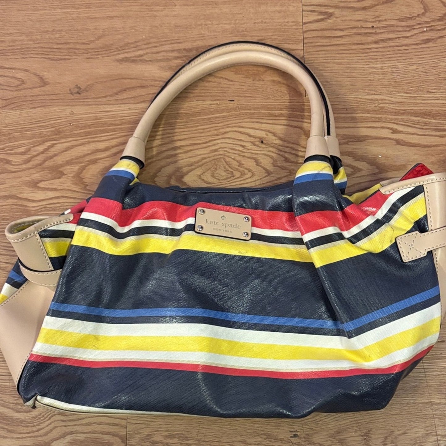 Kate Spade Colorful Striped Satchel