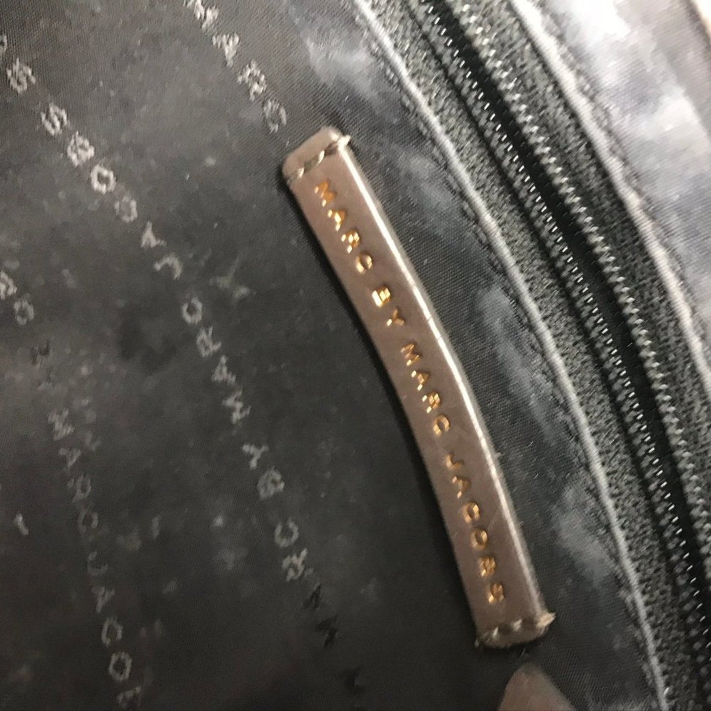 Marc Jacobs Dark Brown Rough Leather Crossbody Bag