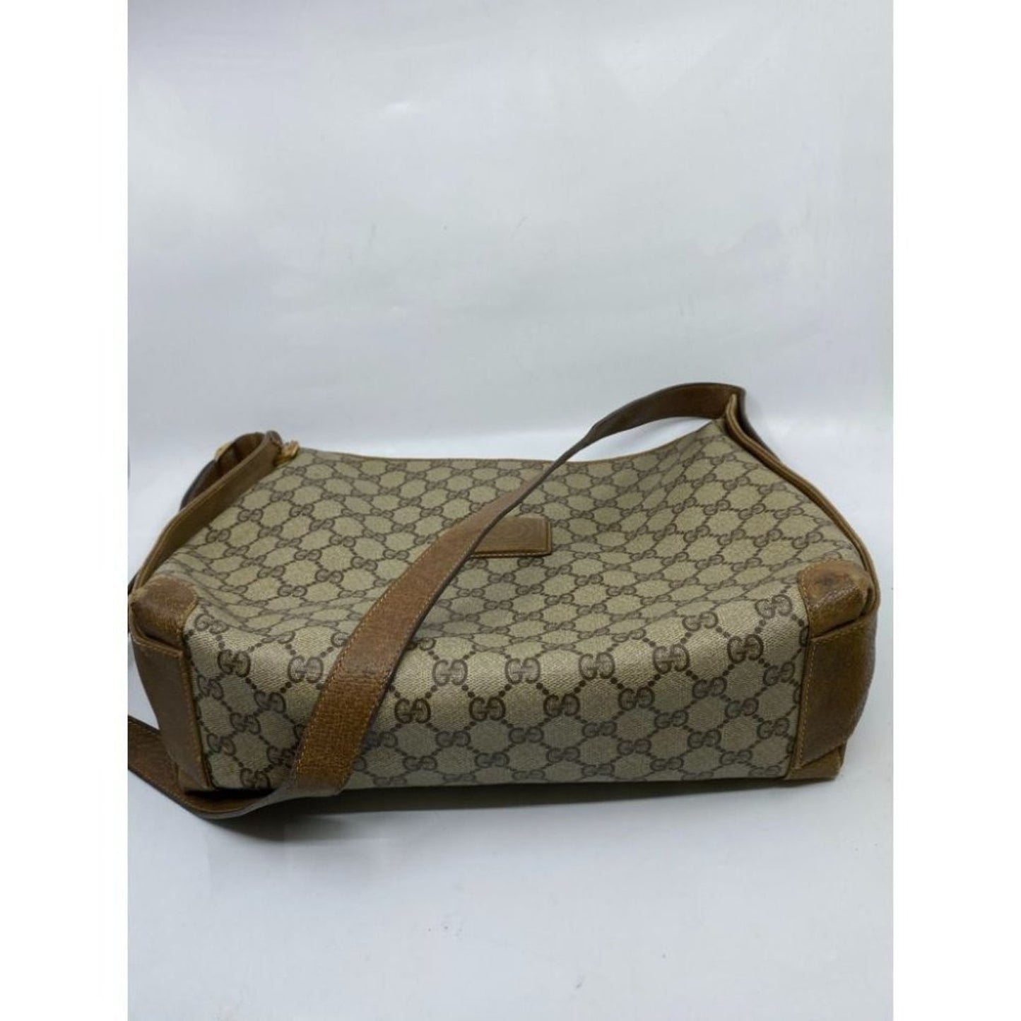 GUCCI Vintage Monogram Crossbody/ Shoulder Bag