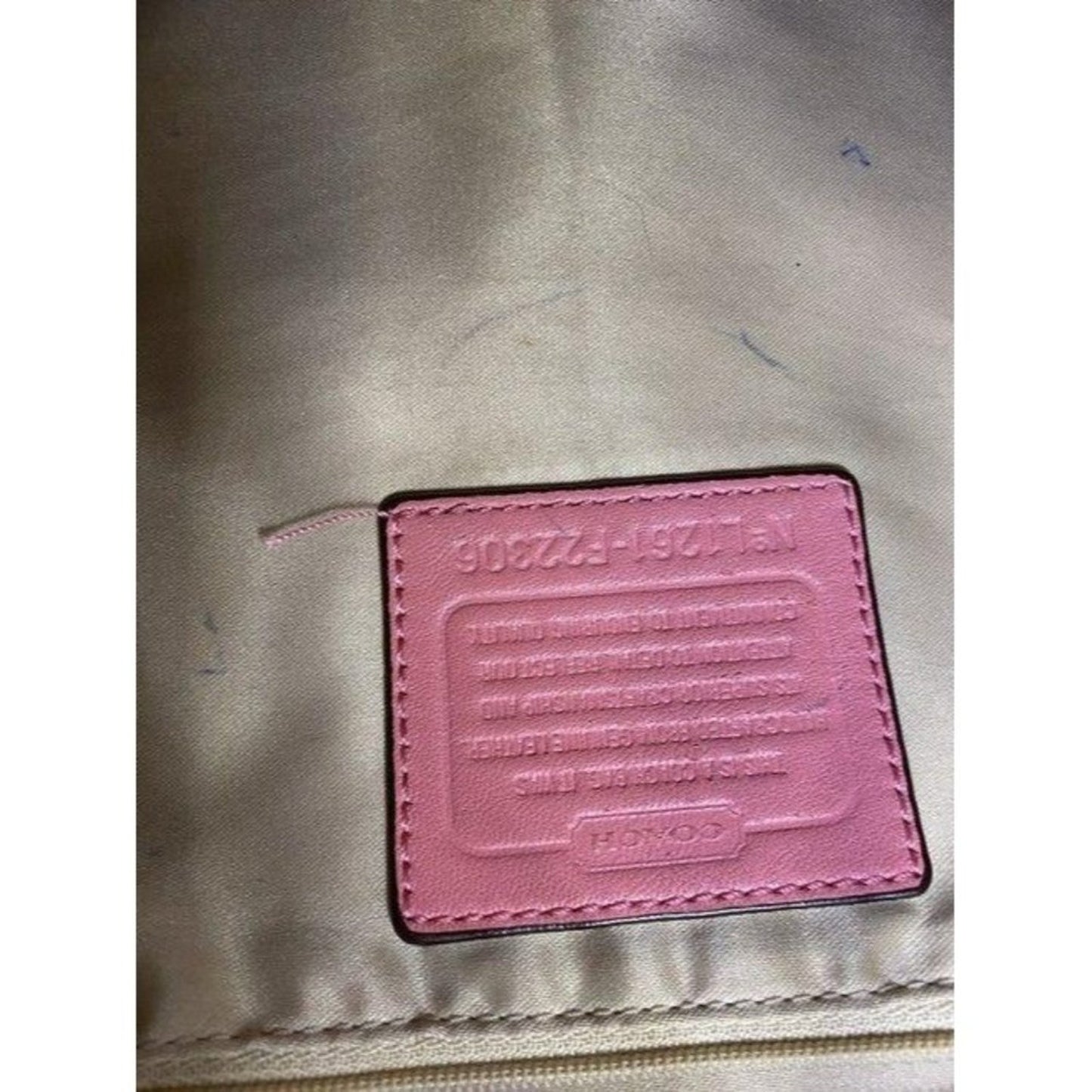 Coach w hand customized by me w applique street ar
