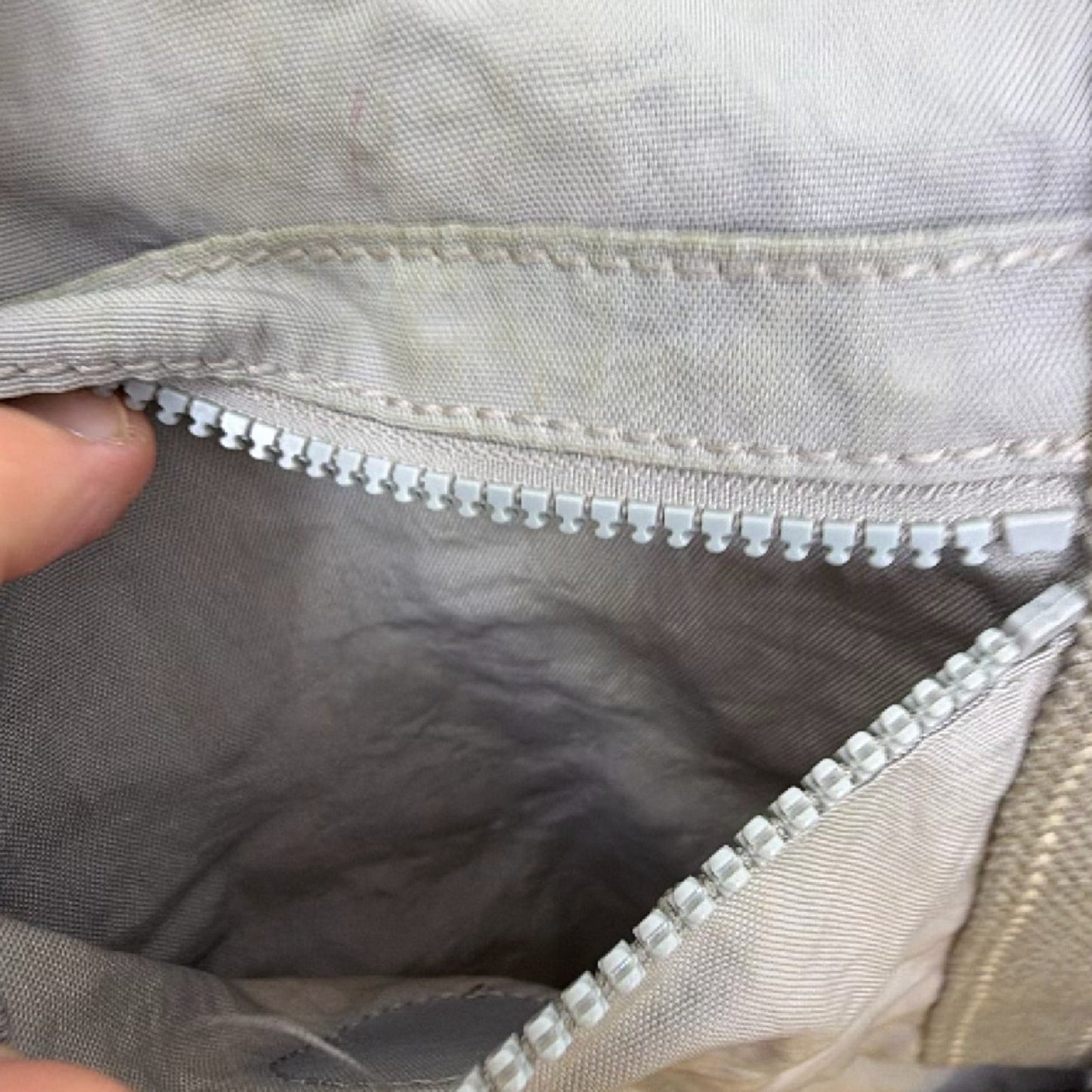 Kipling Gray Nylon Satchel