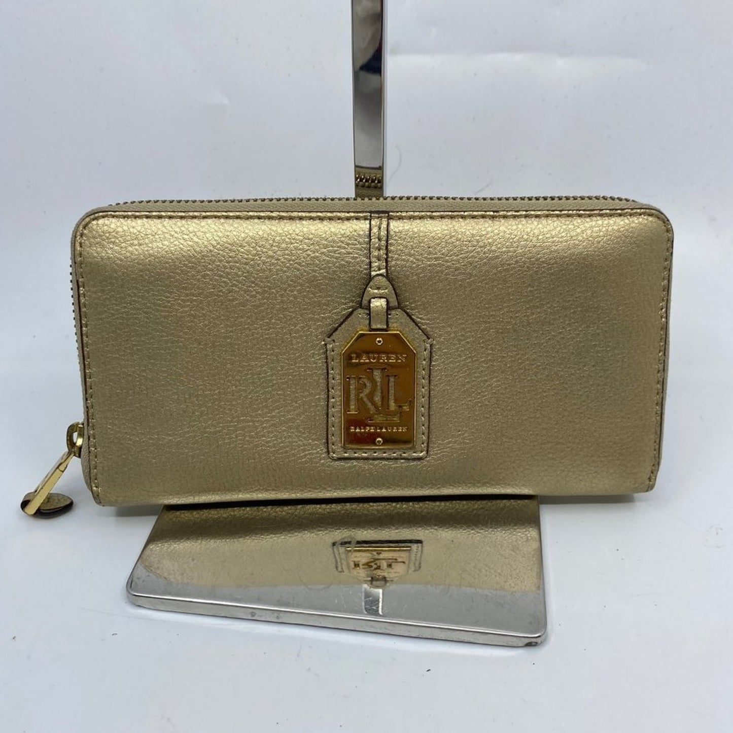 Lauren Ralph Lauren Tan Leather Wallet