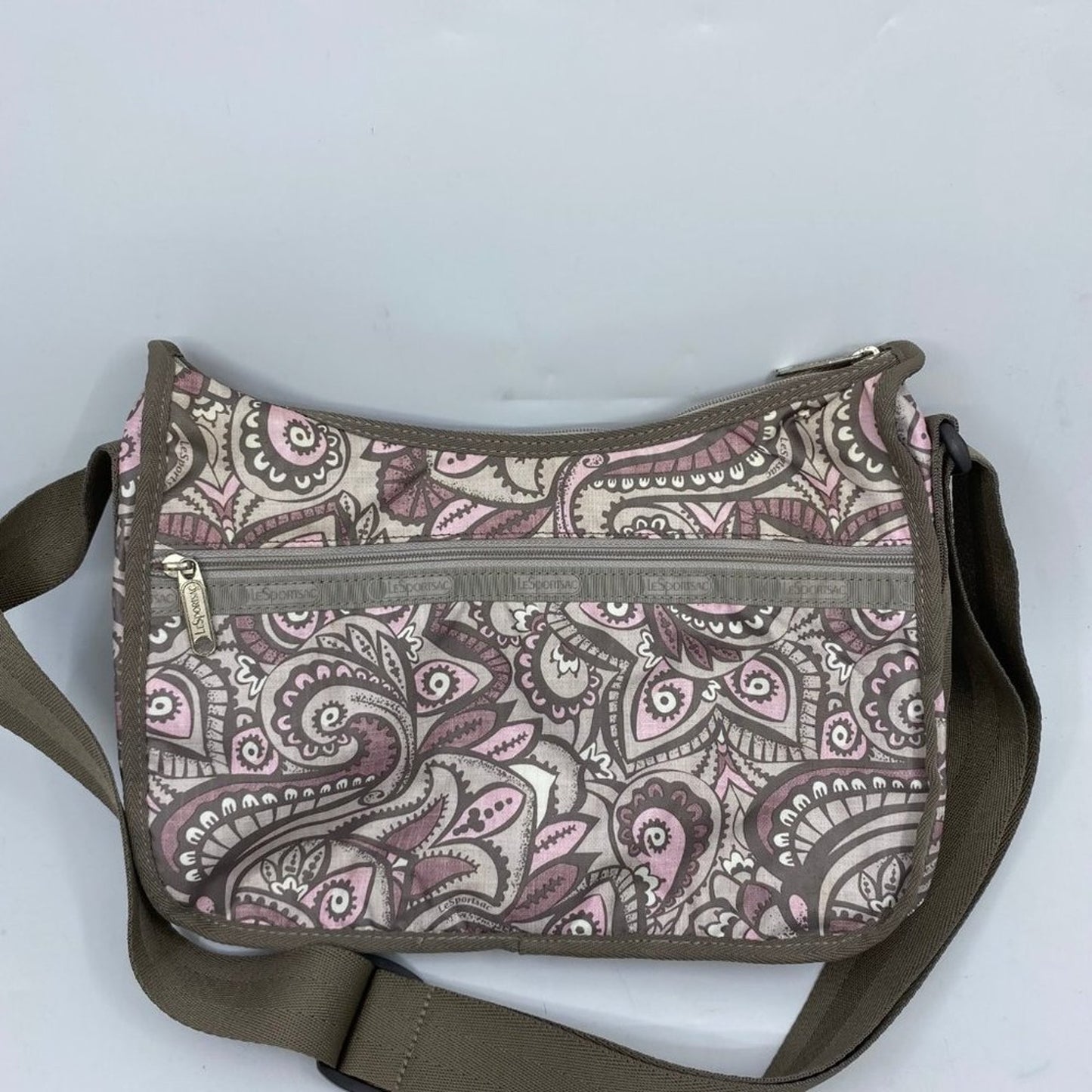 Le Sportsec Mulicolor Nylon Crossbody Bag