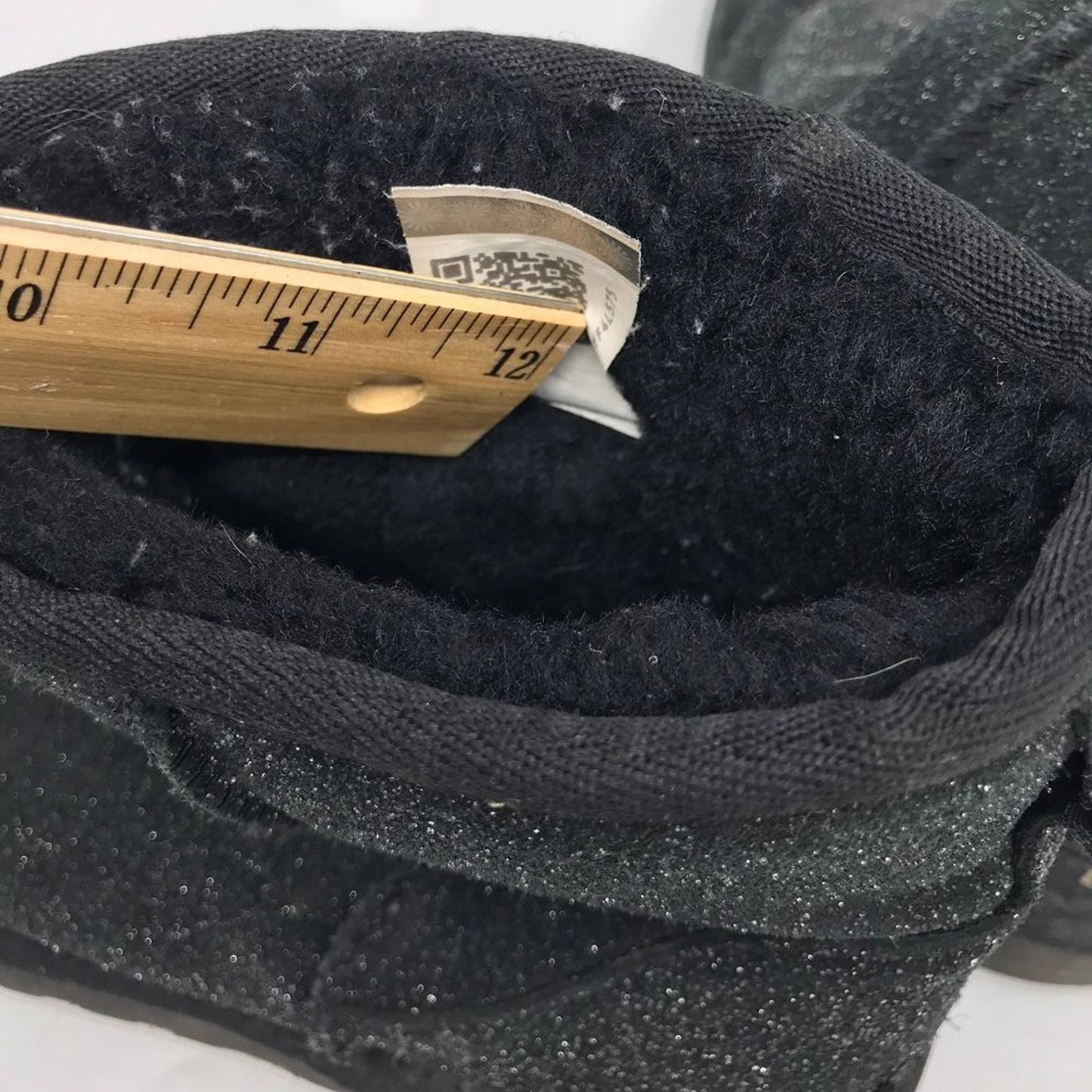 Mid UGG Black Boots Size: US 6