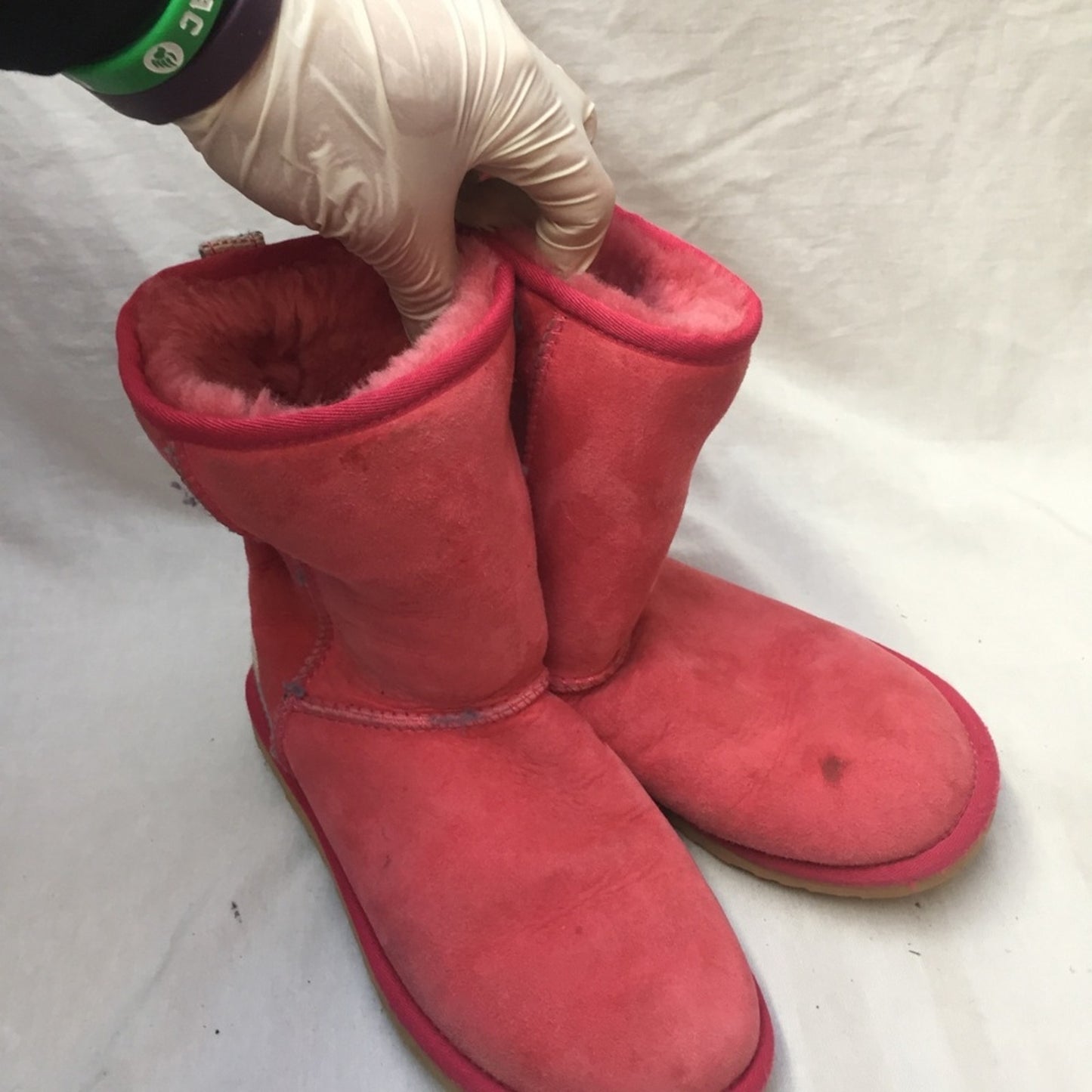 Mini UGG Pink Boots Size: 6