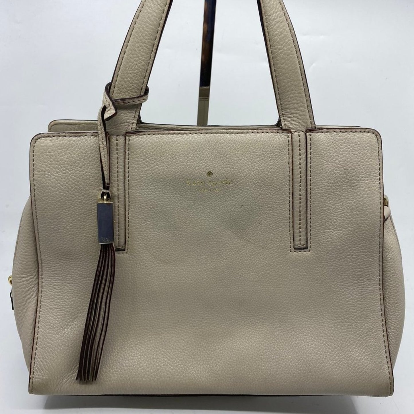 kate spade Silver Large/Medium Leather Handbag