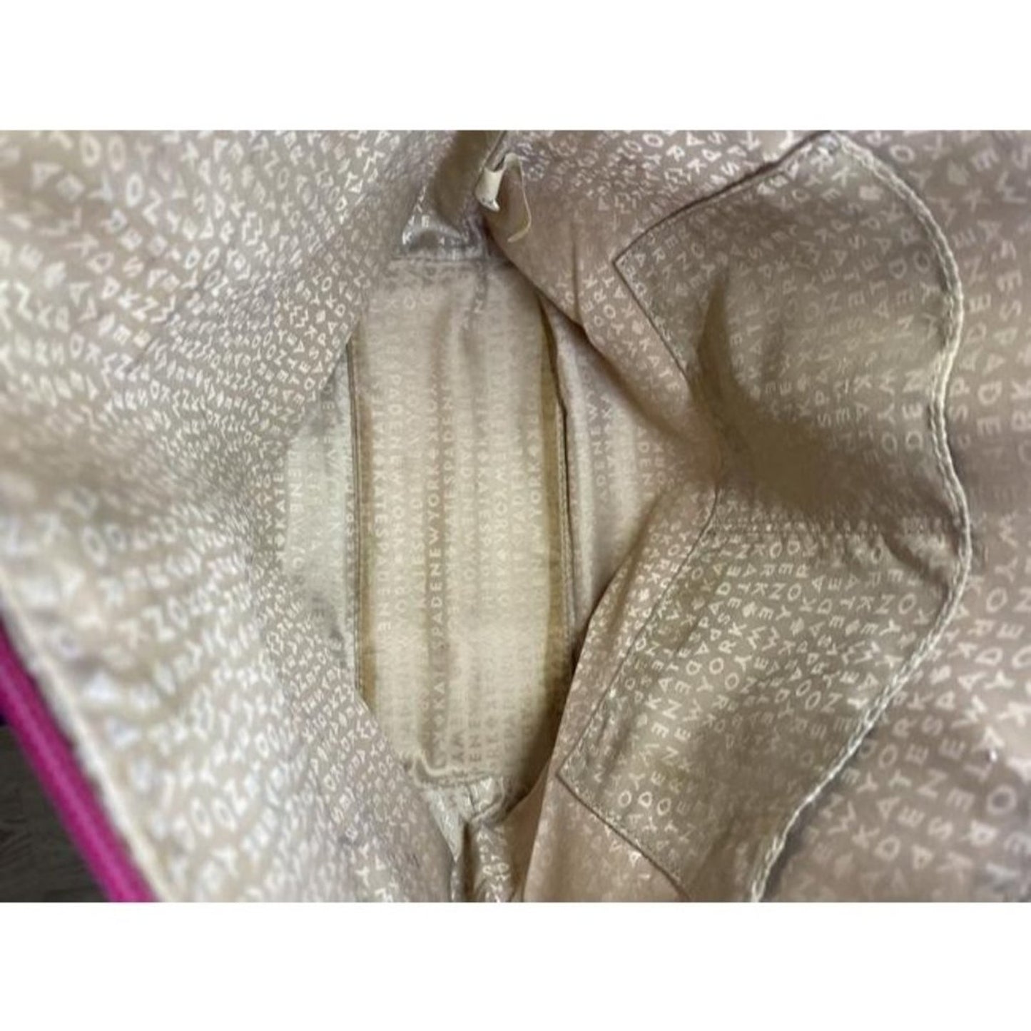 Kate Spade Emerald Avenue Snapdragon Pink Synthetic Shoulder Bag