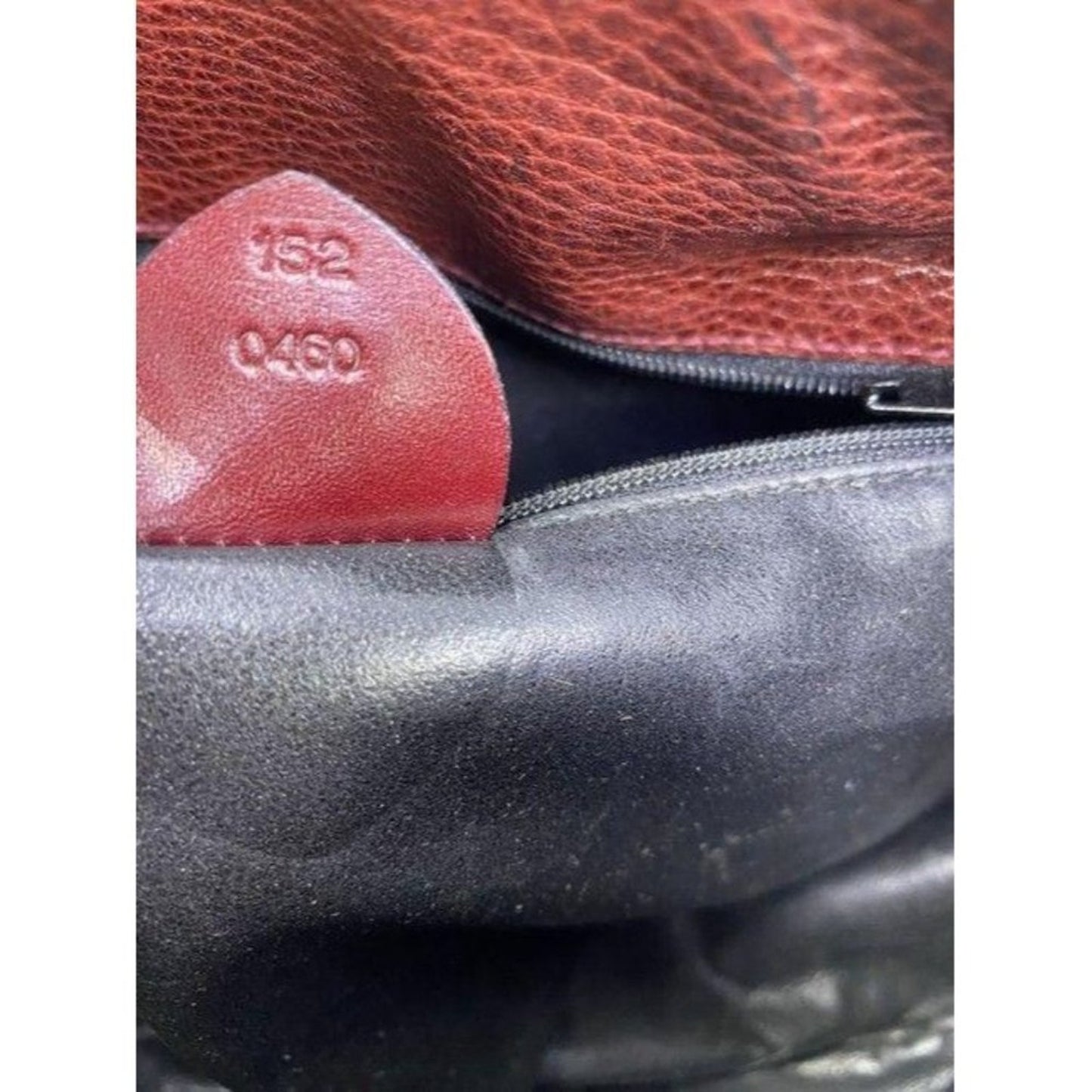 mark cross vintage shoulder burgundy leather cross