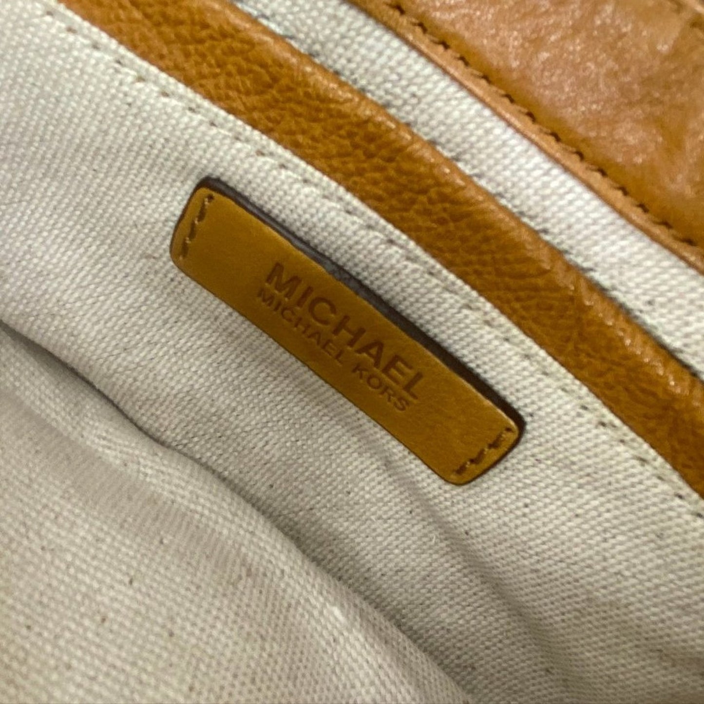 Michael Kors Brown Leather Handbag