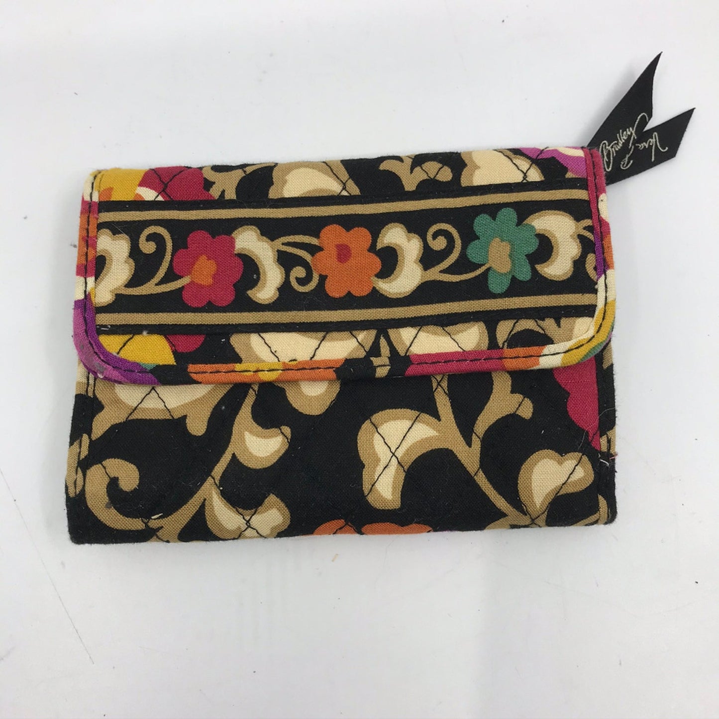 Vera Bradley Multi Color Floral Fabric Wallet
