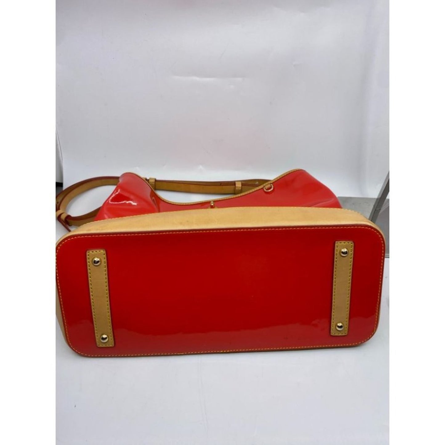 DOONEY & BOURKE Red Tan Large Leather Tote Bag