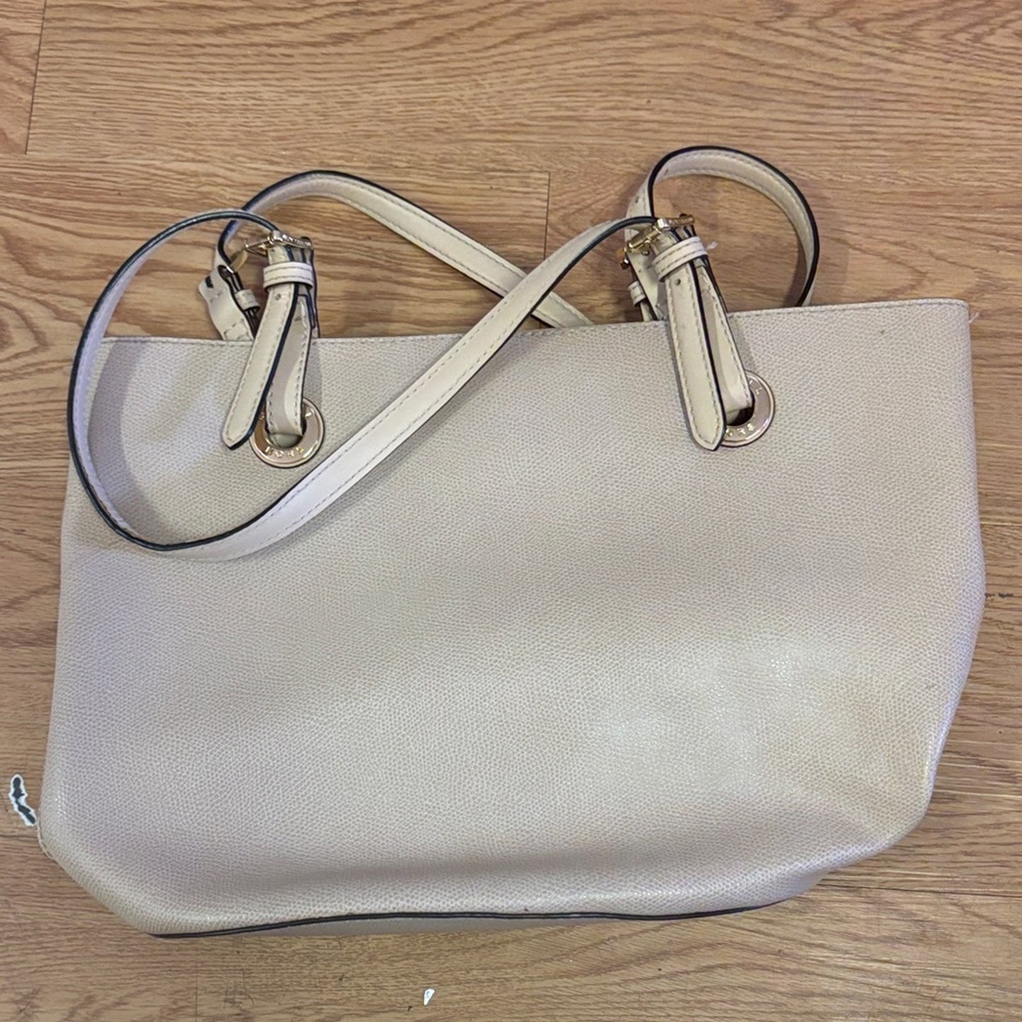 Michael Kors Cream Tote Bag