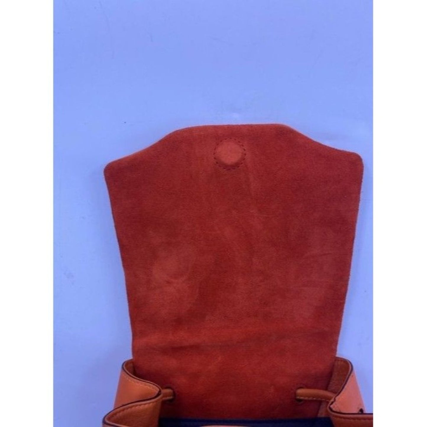 Rag And Bone Mini Pilot Orange Leather Backpack