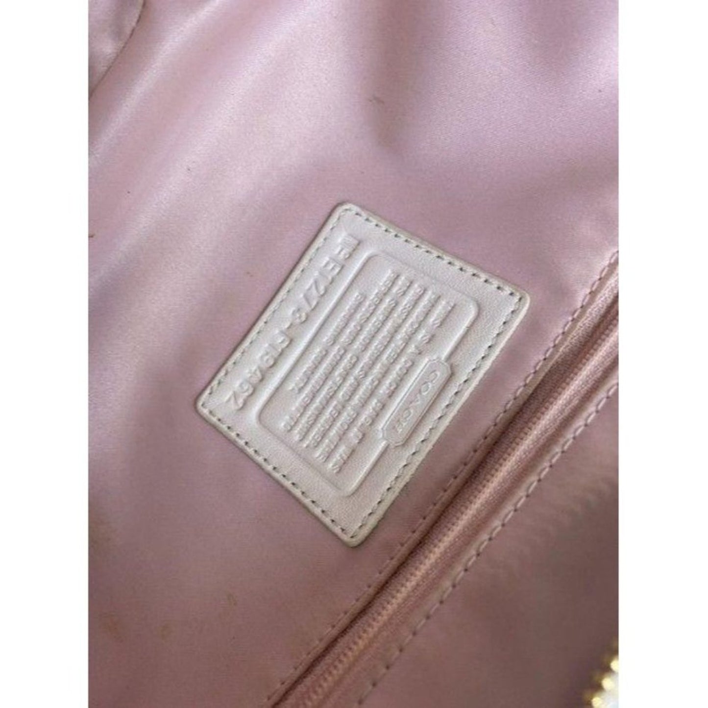 coach w w detachable specialty tie accent cream sh
