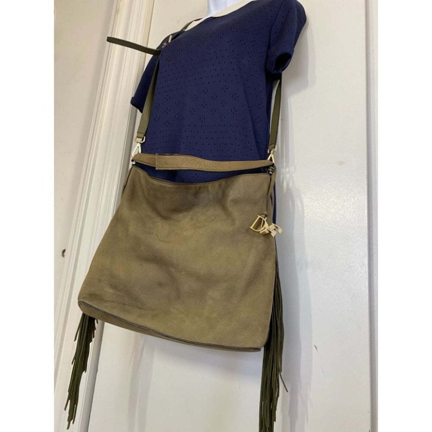Diane Von Furstenberg Women's Tan Crossbody Bag