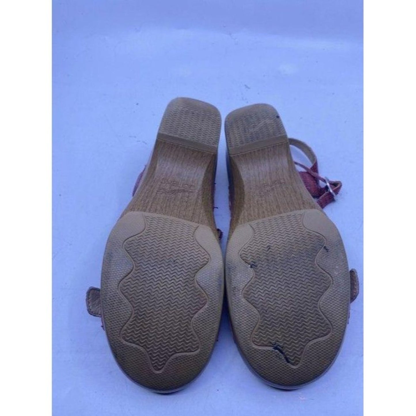 Dansko Maroon Tan Mulesslides Size Eu