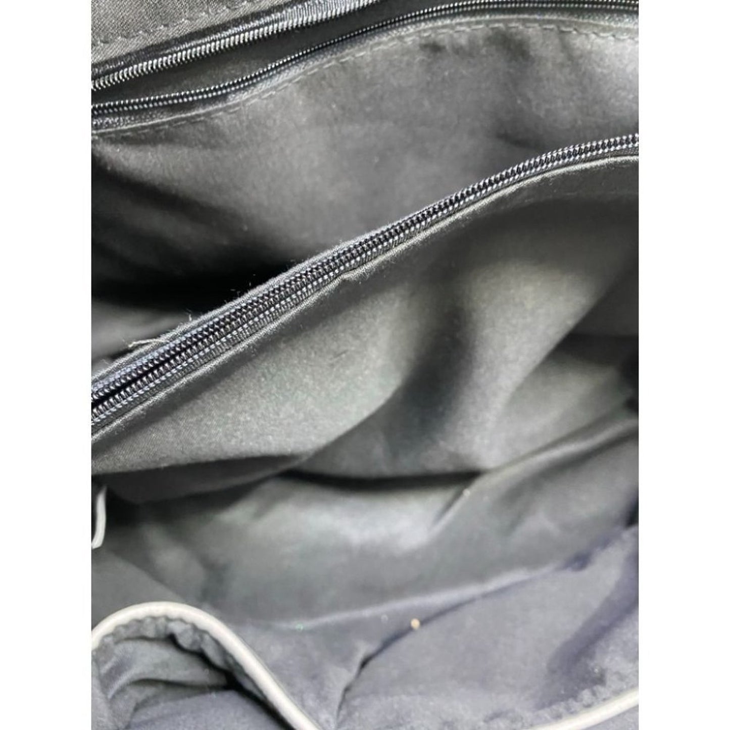 Jessica Moore Gray Faux Leather Shoulder Bag