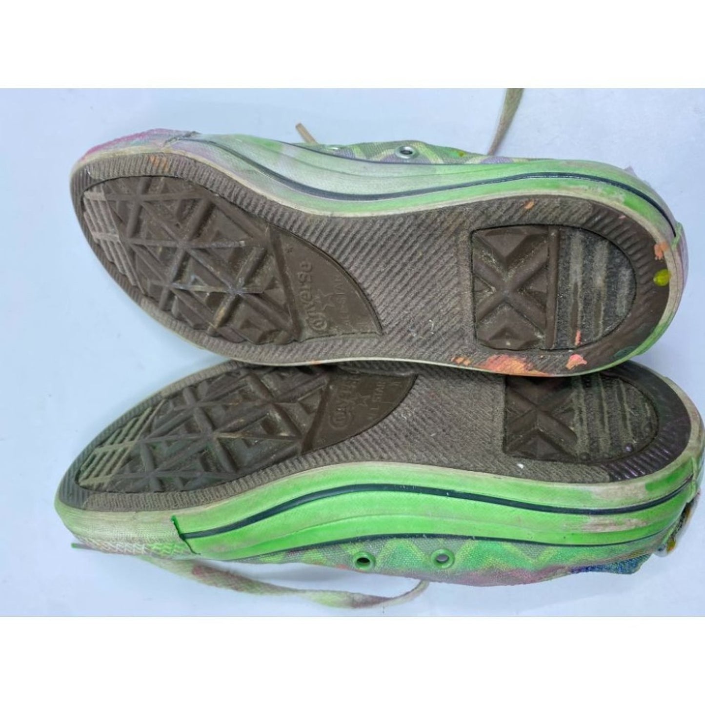 Converse Sneakers Customized Multi Color Women's 6