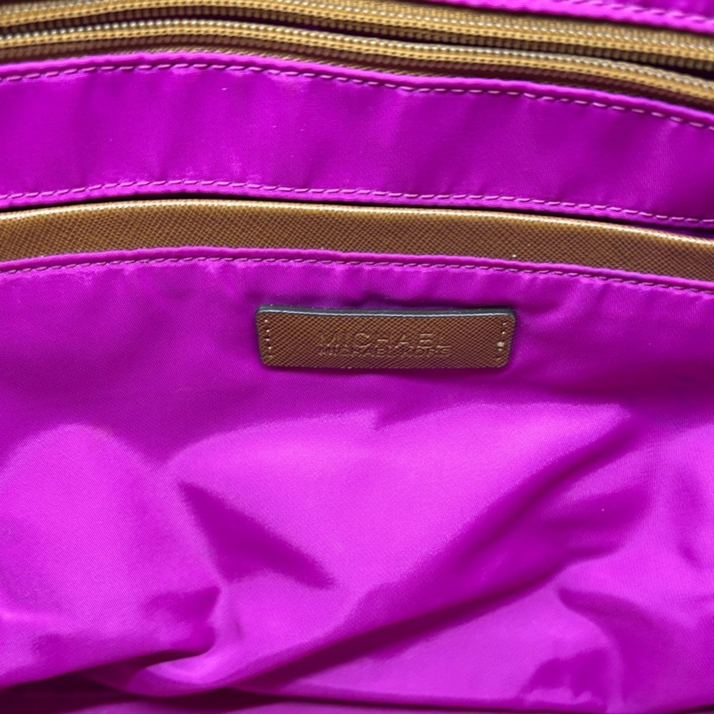 MICHAEL Michael Kors Black and Tan Tote