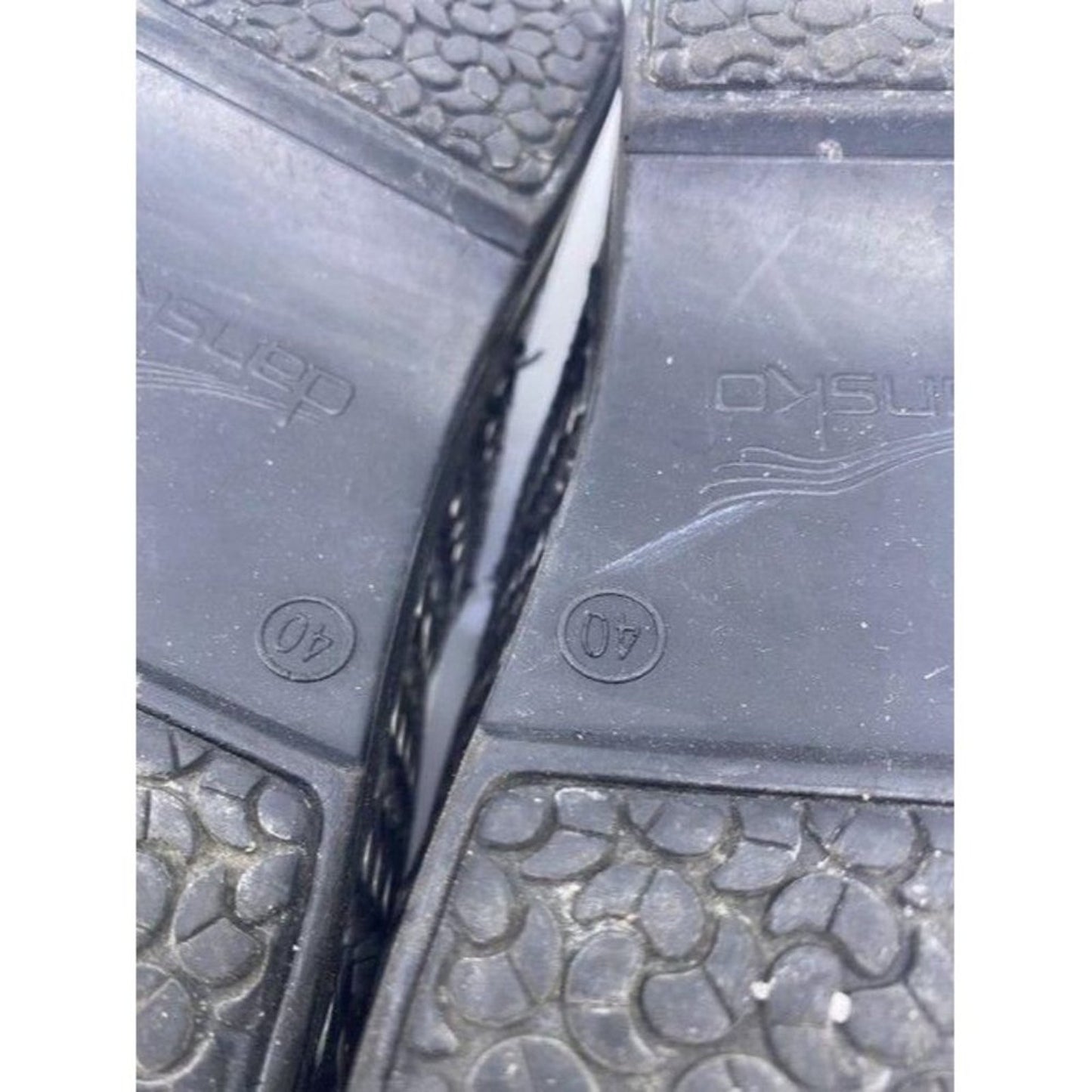 Dansko Black Silver Mulesslides Size Eu