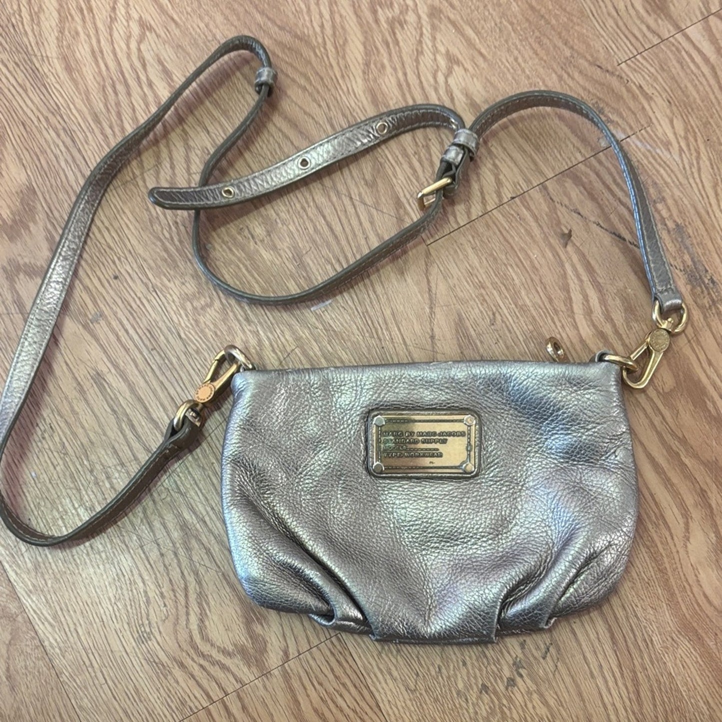 Marc By Marc Jacobs Metallic Crossbody Bag