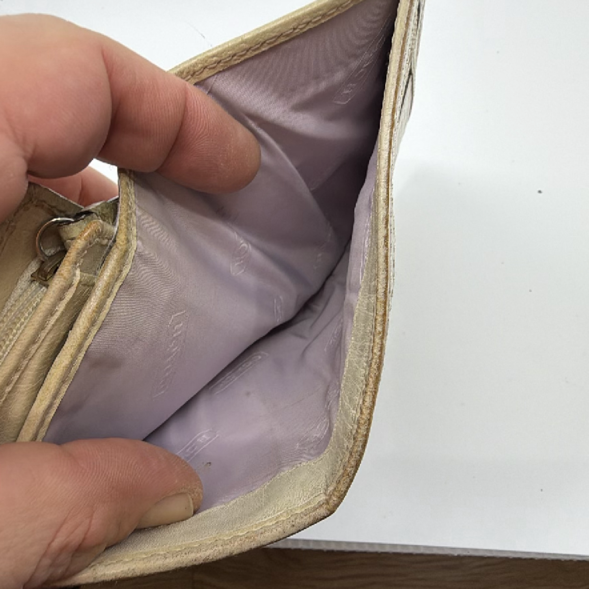 Coach Brown Signature C Canvas Bifold Wallet