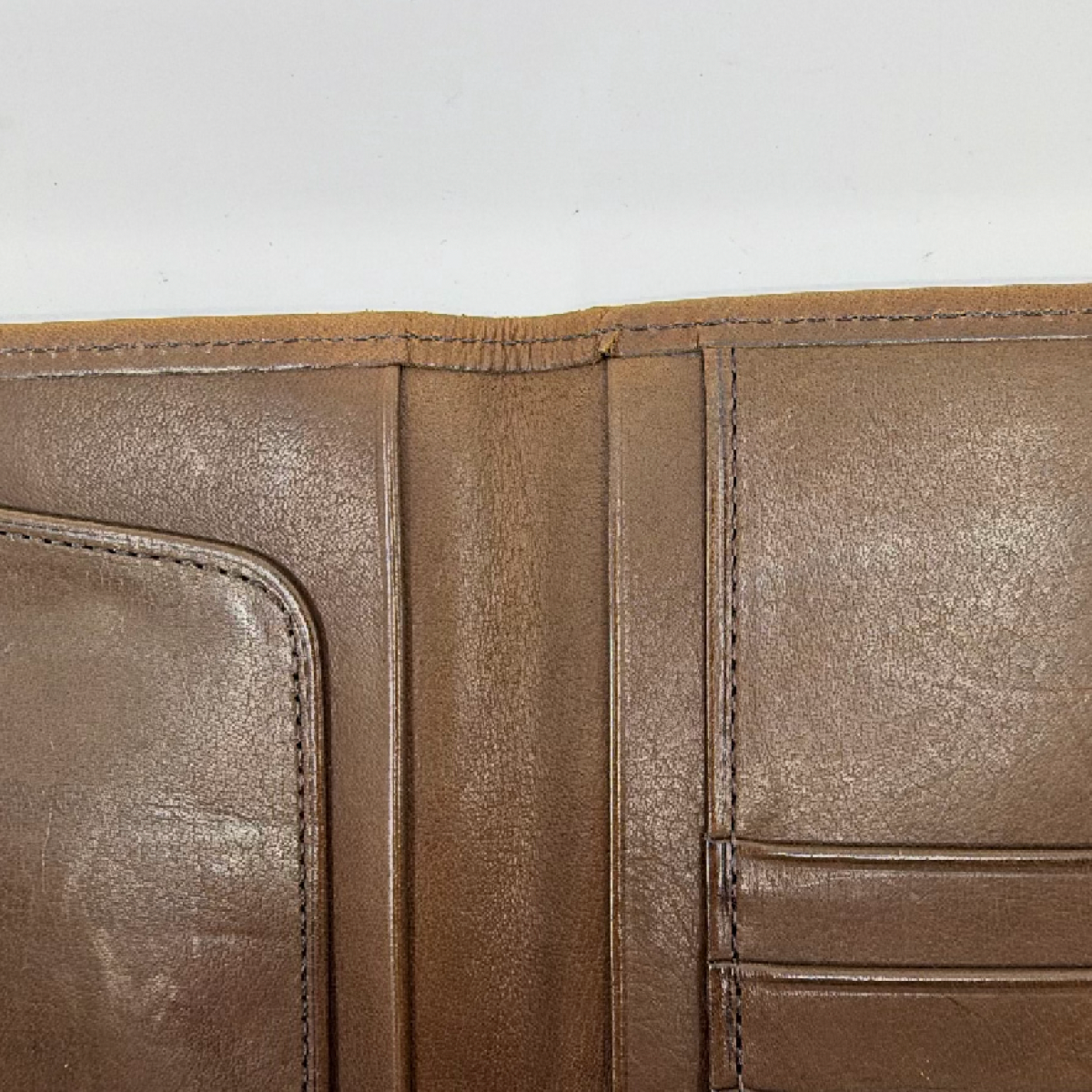 Coach Billfold Brown Leather Wallet