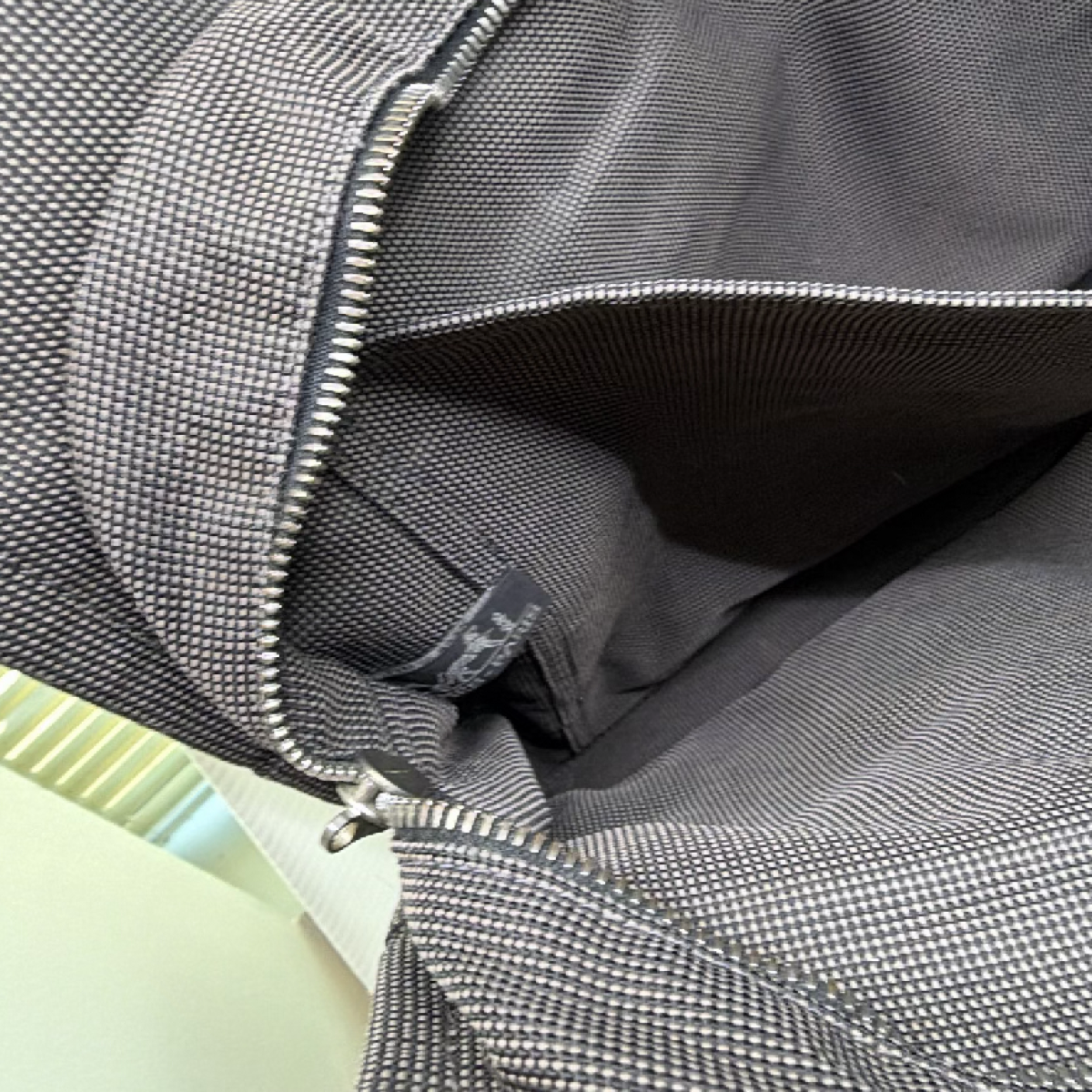 Hermès Fourre Tout Gray Canvas Tote Bag