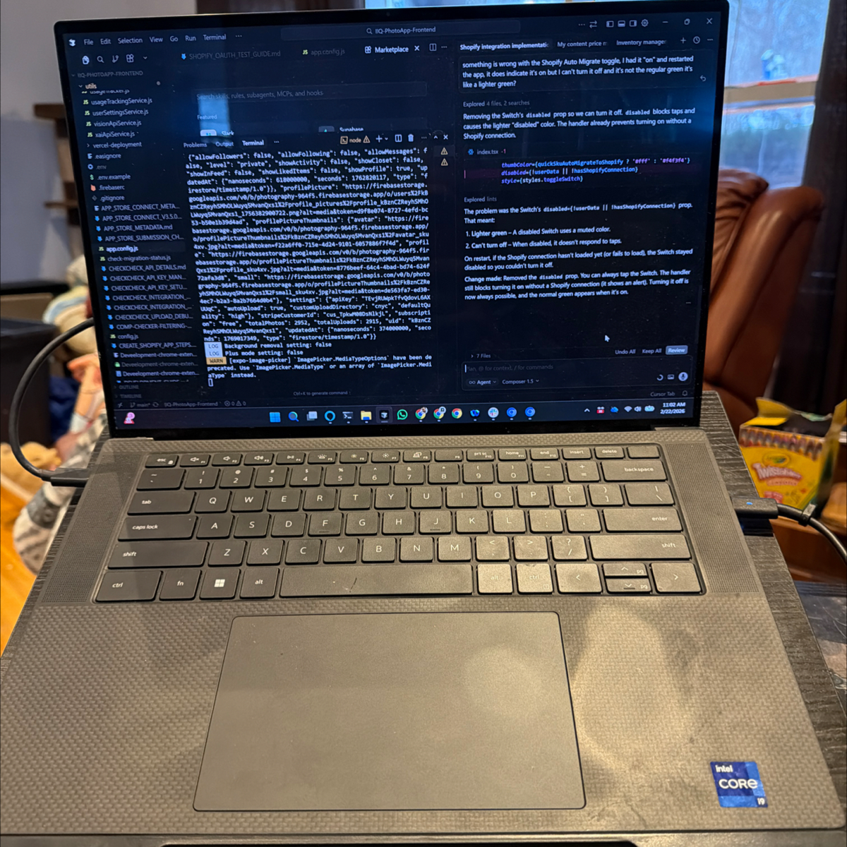 Dell XPS Gray Aluminum Laptop