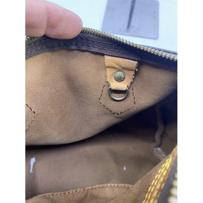 Louis Vuitton Speedy Vintage Brown Monogram Canvas Tote