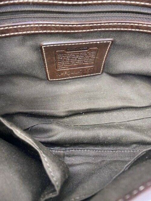 Coach Small Handbag Brown Beige Hobo Bag
